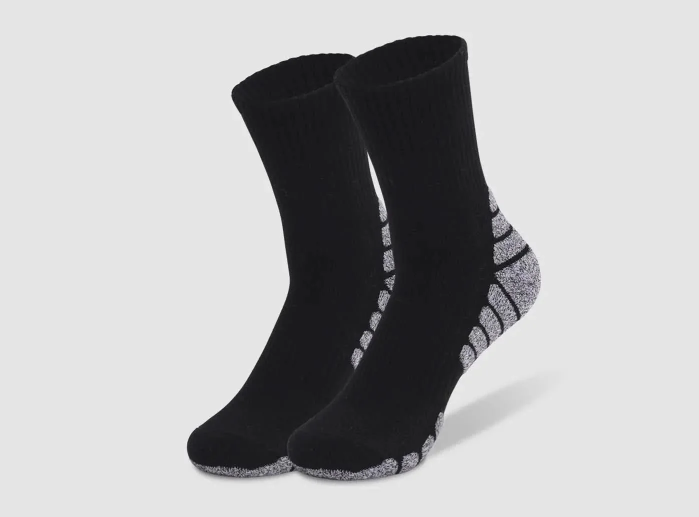 FitVille Men's Mid-Calf Athletic Socks 3-Pair Bundle - Image 19
