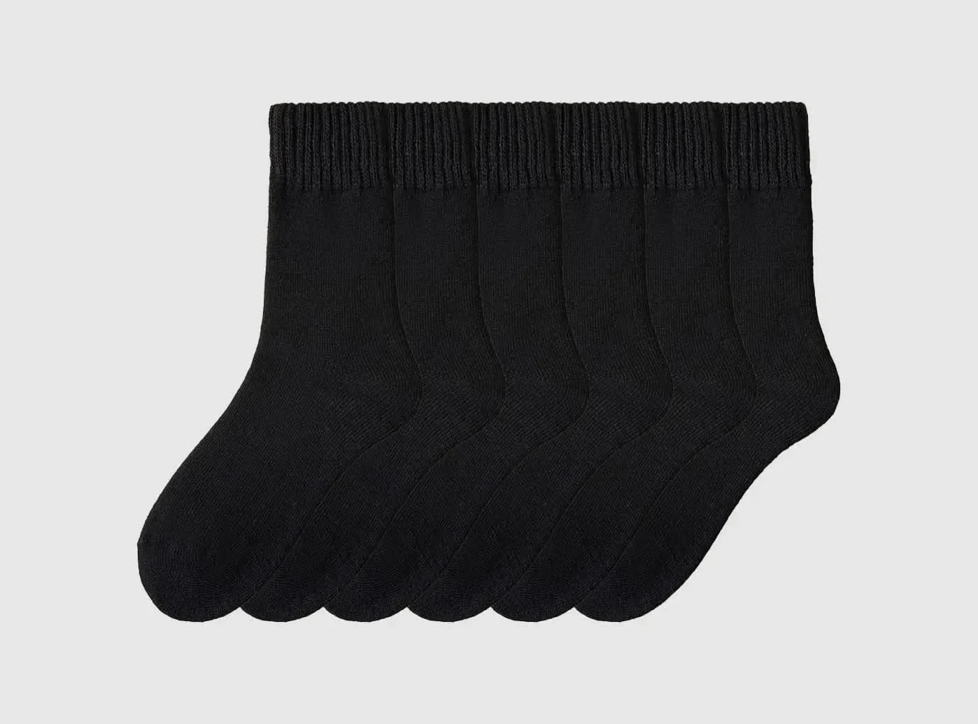 FitVille Women's Cozy Winter Fleece-Lined Crew Socks 3-Pair Bundle - Image 10