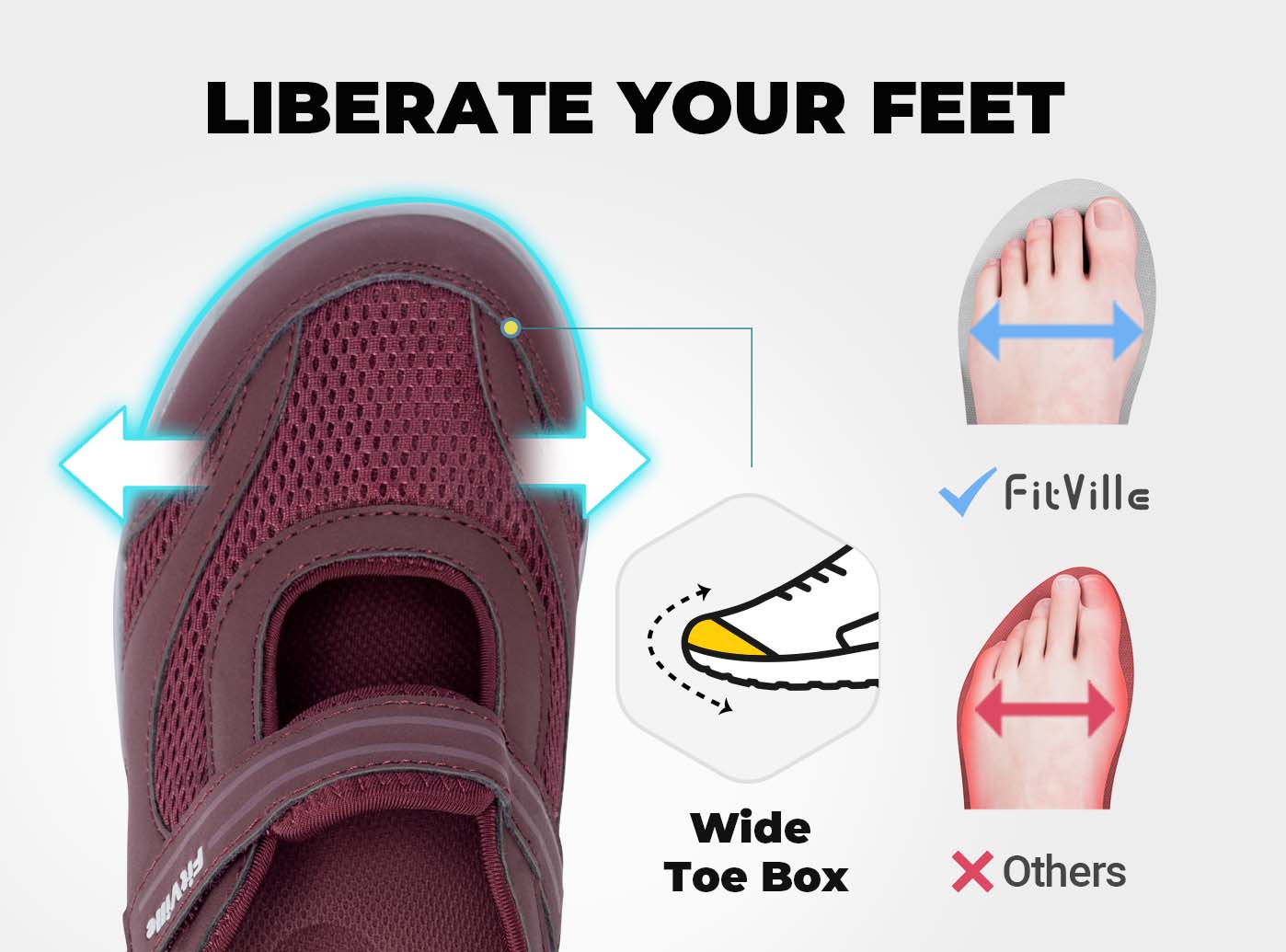 Women's FlexiWalk Mary Jane V1 - Image 3