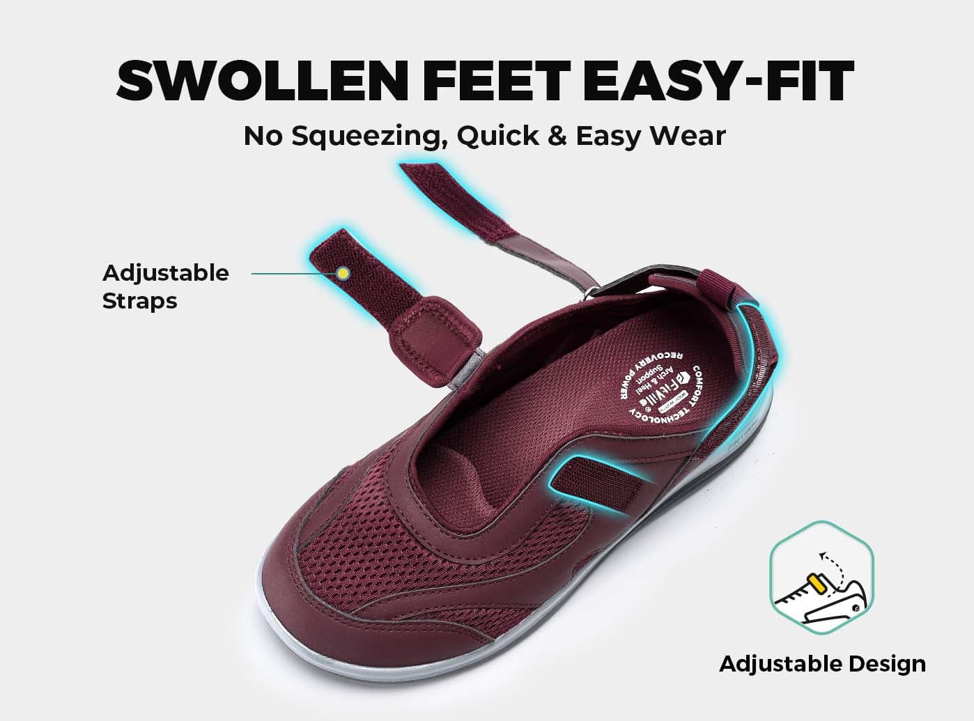 Women's FlexiWalk Mary Jane V1 - Image 4